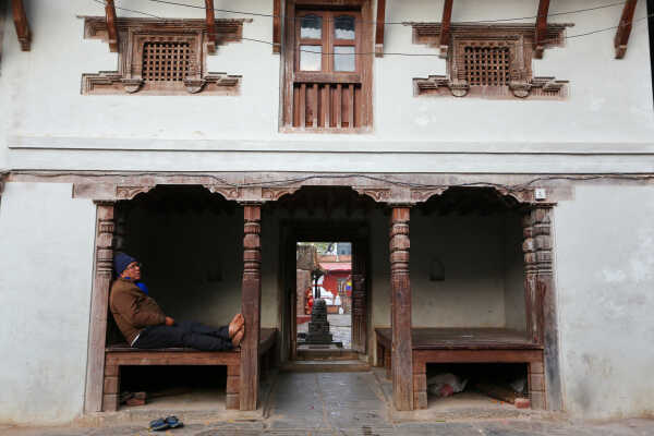 Daily Life in Nepal Adinath and Jalpa Devi Temples at Chobhar Hill
