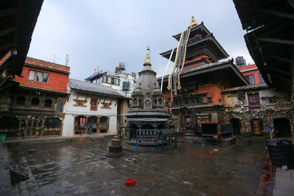 Daily Life in Nepal Adinath and Jalpa Devi Temples at Chobhar Hill