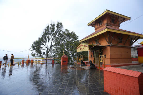 Daily Life in Nepal Adinath and Jalpa Devi Temples at Chobhar Hill