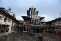 Daily Life in Nepal Adinath and Jalpa Devi Temples at Chobhar Hill