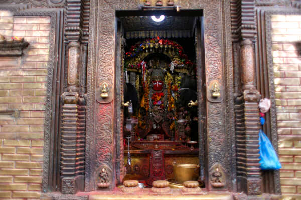 Daily Life in Nepal Adinath and Jalpa Devi Temples at Chobhar Hill