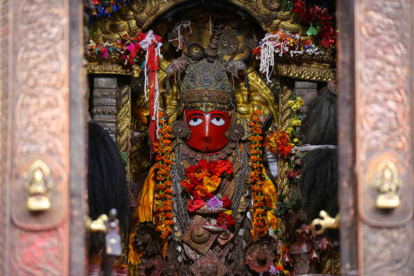 Daily Life in Nepal Adinath and Jalpa Devi Temples at Chobhar Hill