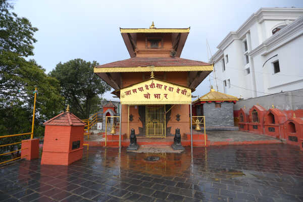 Daily Life in Nepal Adinath and Jalpa Devi Temples at Chobhar Hill