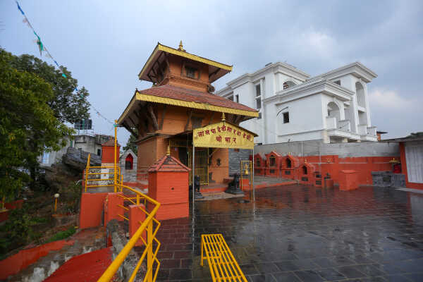 Daily Life in Nepal Adinath and Jalpa Devi Temples at Chobhar Hill