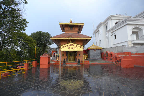 Daily Life in Nepal Adinath and Jalpa Devi Temples at Chobhar Hill