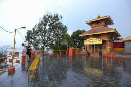 Daily Life in Nepal Adinath and Jalpa Devi Temples at Chobhar Hill