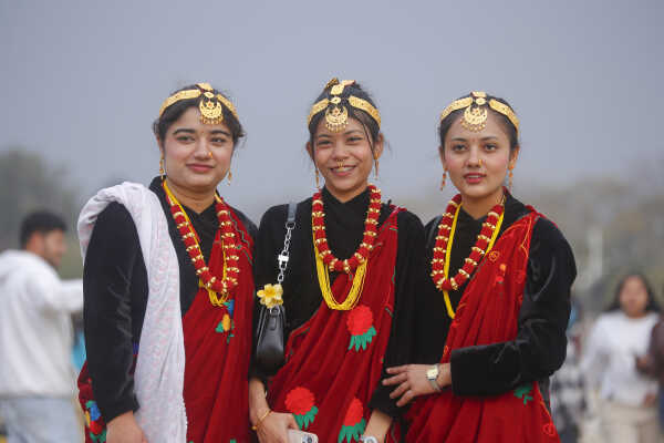 Daily Life in Nepal Magar Community Celebrates Magar Unity Day at Tundikhel