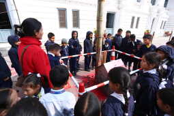 Fagu Festival Begins in Basantapur with the Erection of Chir on Phalgun Shukla Ashtami (27)