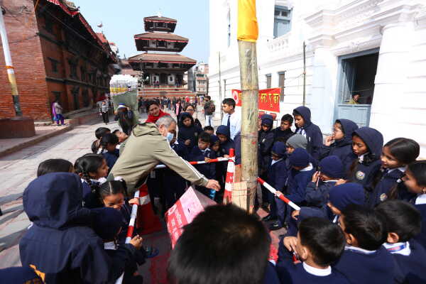 Fagu Festival Begins in Basantapur with the Erection of Chir on Phalgun Shukla Ashtami (28)