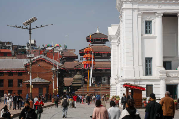 Fagu Festival Begins in Basantapur with the Erection of Chir on Phalgun Shukla Ashtami (4)