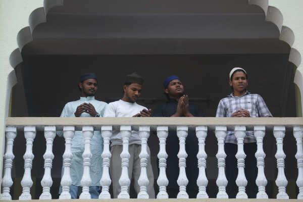 First Friday Prayers of Ramadan in Kathmandu