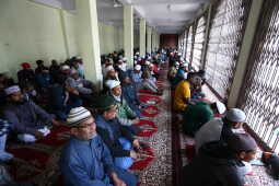 First Friday Prayers of Ramadan in Kathmandu