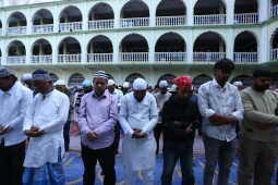 First Friday Prayers of Ramadan in Kathmandu