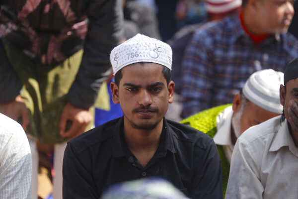 First Friday Prayers of Ramadan in Kathmandu