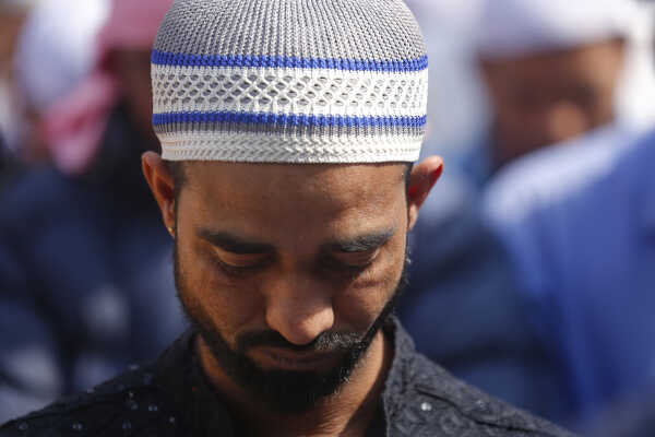 First Friday Prayers of Ramadan in Kathmandu