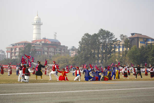 Nepal Celebrates Democracy Day 2082 with Grand Ceremony at Tundikhel, Kathmandu