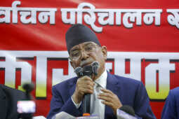 Nepali Communist Party Election Mobilization Committee Holds Press Conference in Parisdanda