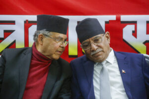 Nepali Communist Party Election Mobilization Committee Holds Press Conference in Parisdanda