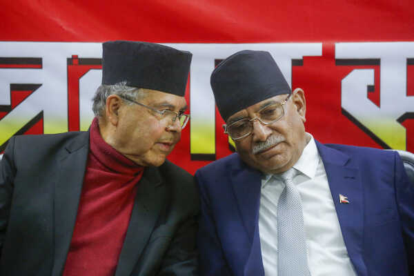 Nepali Communist Party Election Mobilization Committee Holds Press Conference in Parisdanda