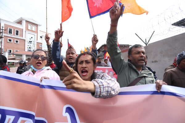 Pro‑Monarchy Groups Rally in Kathmandu Calling for Hindu State and Release of Durga Prasai