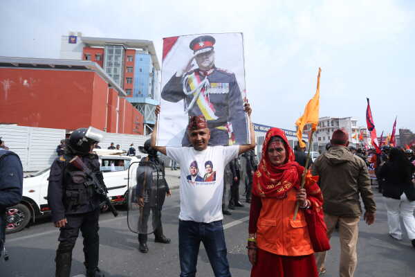 Pro‑Monarchy Groups Rally in Kathmandu Calling for Hindu State and Release of Durga Prasai