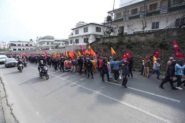 Pro‑Monarchy Groups Rally in Kathmandu Calling for Hindu State and Release of Durga Prasai