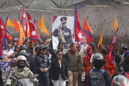 Pro‑Monarchy Groups Rally in Kathmandu Calling for Hindu State and Release of Durga Prasai
