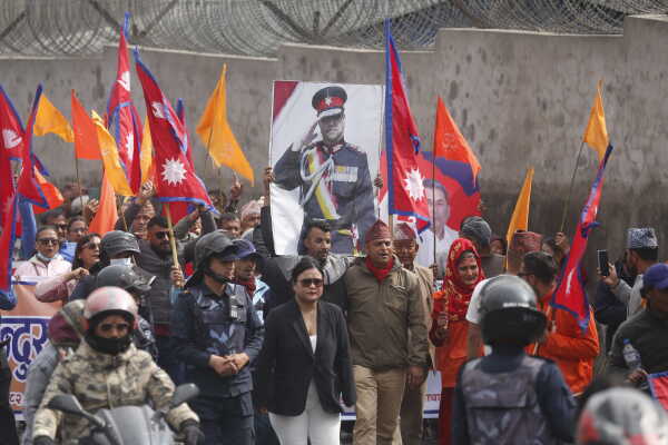 Pro‑Monarchy Groups Rally in Kathmandu Calling for Hindu State and Release of Durga Prasai