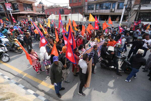 Pro‑Monarchy Groups Rally in Kathmandu Calling for Hindu State and Release of Durga Prasai
