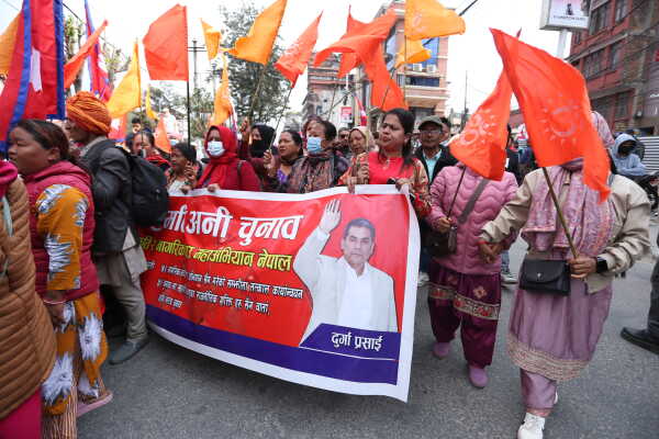 Pro‑Monarchy Groups Rally in Kathmandu Calling for Hindu State and Release of Durga Prasai