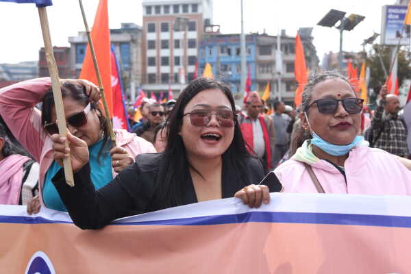 Pro‑Monarchy Groups Rally in Kathmandu Calling for Hindu State and Release of Durga Prasai