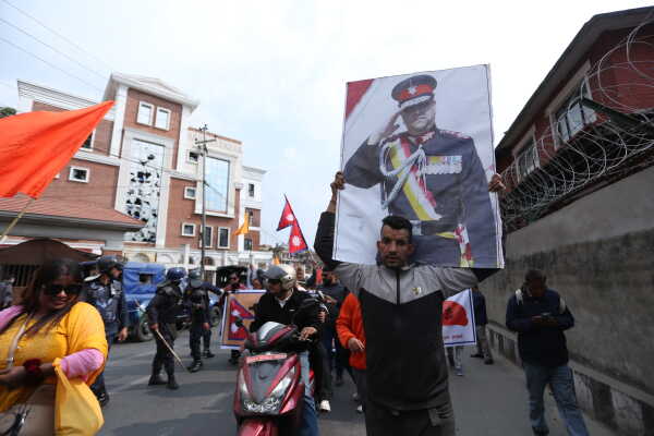 Pro‑Monarchy Groups Rally in Kathmandu Calling for Hindu State and Release of Durga Prasai