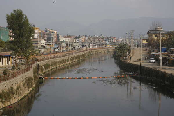 Trash Barriers Installed to Reduce River Pollution in Kathmandu