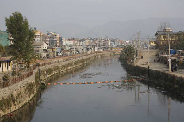 Trash Barriers Installed to Reduce River Pollution in Kathmandu
