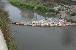 Trash Barriers Installed to Reduce River Pollution in Kathmandu