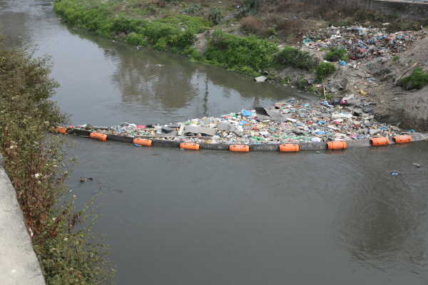 Trash Barriers Installed to Reduce River Pollution in Kathmandu
