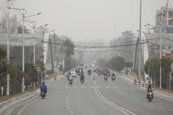 Air Pollution Reaches High Levels in Kathmandu Valley