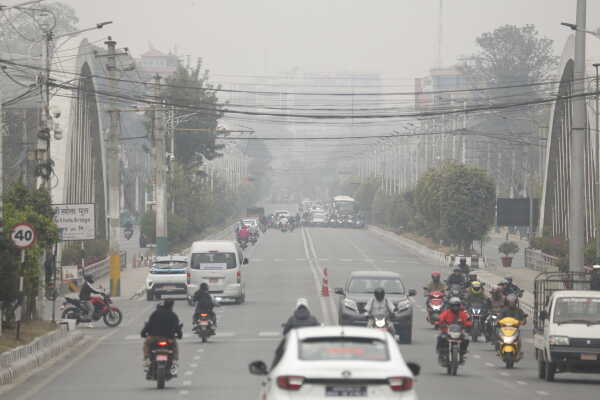 Air Pollution Reaches High Levels in Kathmandu Valley