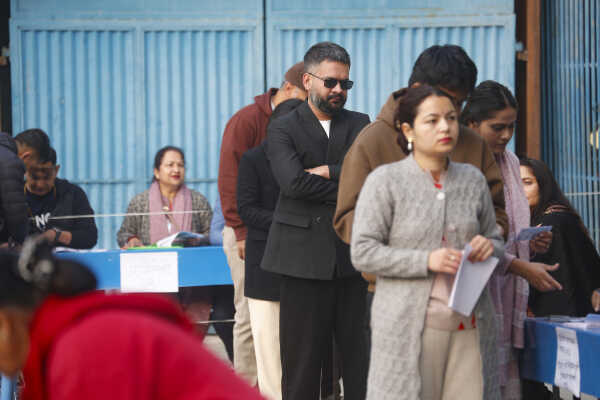Balen Shah Casts Vote in House of Representatives Election 2082