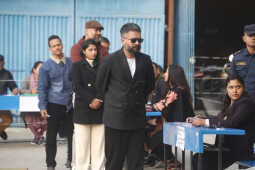 Balen Shah Casts Vote in House of Representatives Election 2082