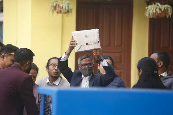 Balen Shah Casts Vote in House of Representatives Election 2082