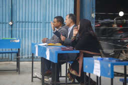 Balen Shah Casts Vote in House of Representatives Election 2082