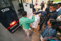 Ballot Boxes Transported for Counting After Voting in Dhanusha