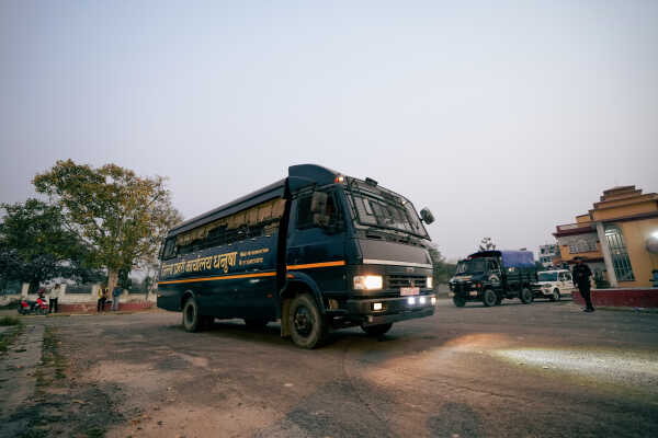 Ballot Boxes Transported for Counting After Voting in Dhanusha