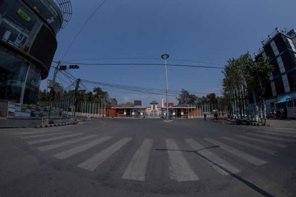 5th March, 2026. Kathmandu, Nepal. Election  in kathmandu valley and the empty roads.