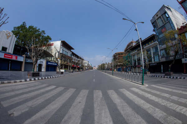 5th March, 2026. Kathmandu, Nepal. Election  in kathmandu valley and the empty roads.