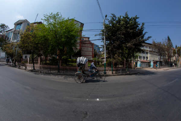 5th March, 2026. Kathmandu, Nepal. Election  in kathmandu valley and the empty roads.