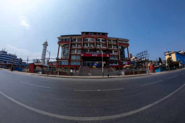 5th March, 2026. Kathmandu, Nepal. Election  in kathmandu valley and the empty roads.