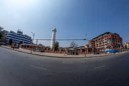 5th March, 2026. Kathmandu, Nepal. Election  in kathmandu valley and the empty roads.