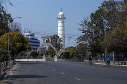 5th March, 2026. Kathmandu, Nepal. Election  in kathmandu valley and the empty roads.